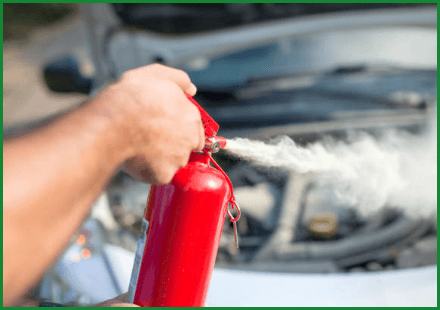 자동차 차량용 소화기 의무 설치 대상 차량 종류