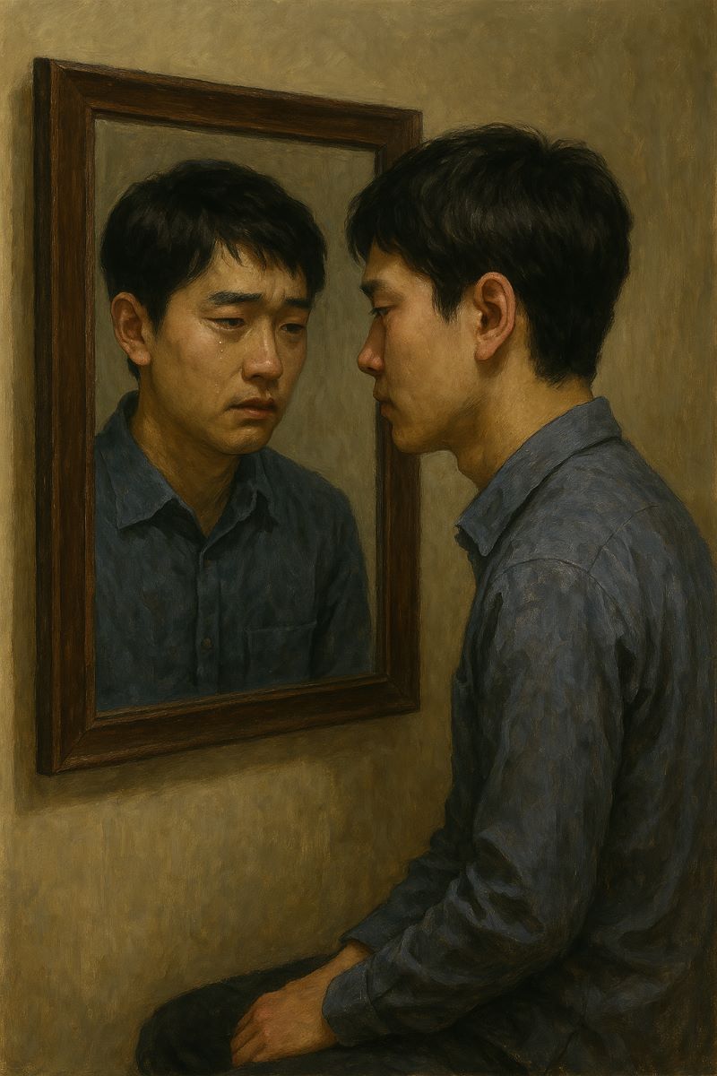거울 보는 꿈 해몽 – 자아와의 대면? 미래 예언?