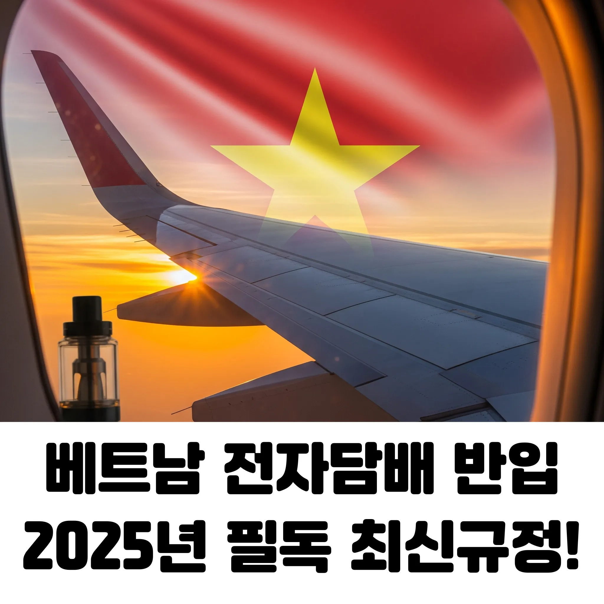베트남 전자담배 반입
