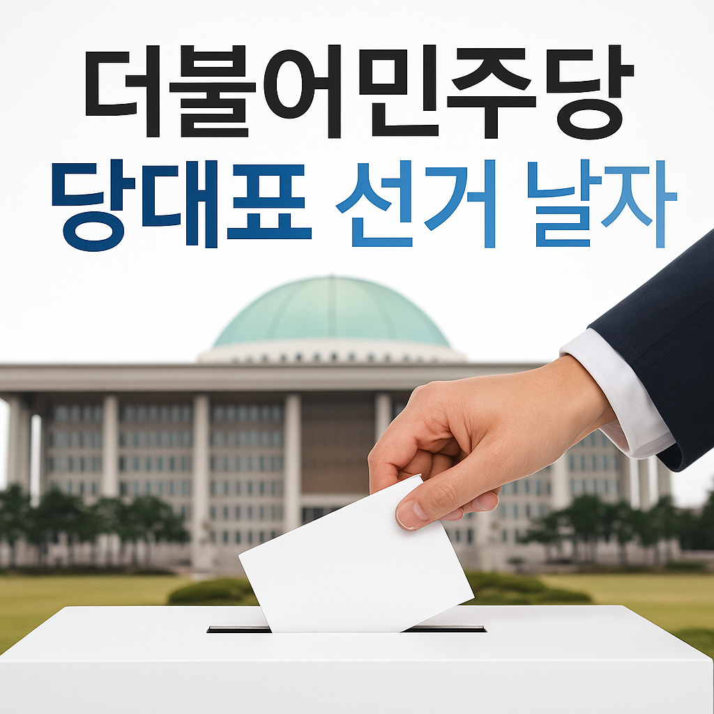 국회의사당 앞에서 투표용지를 투표함에 넣는 장면