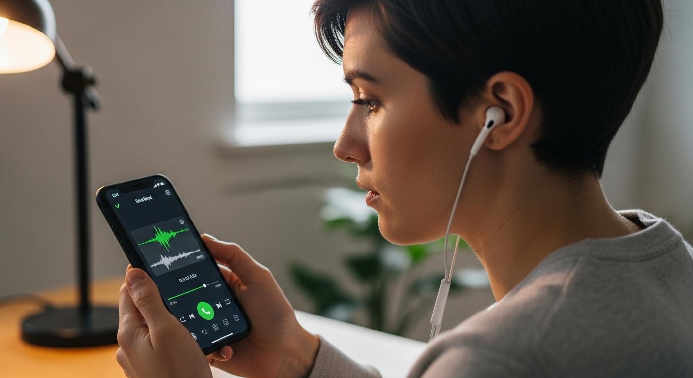 아이폰 통화녹음 듣기
