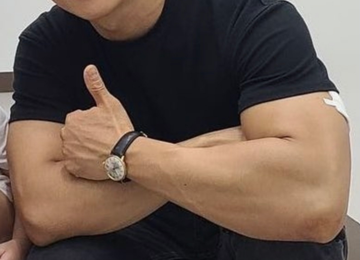 정해인전완근
