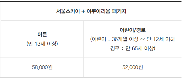 롯데타워 전망대 요금, 예약, 할인정보 총정리 (2024 최신)