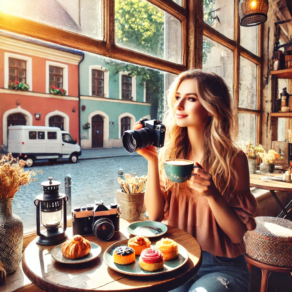 카페 여행 사진