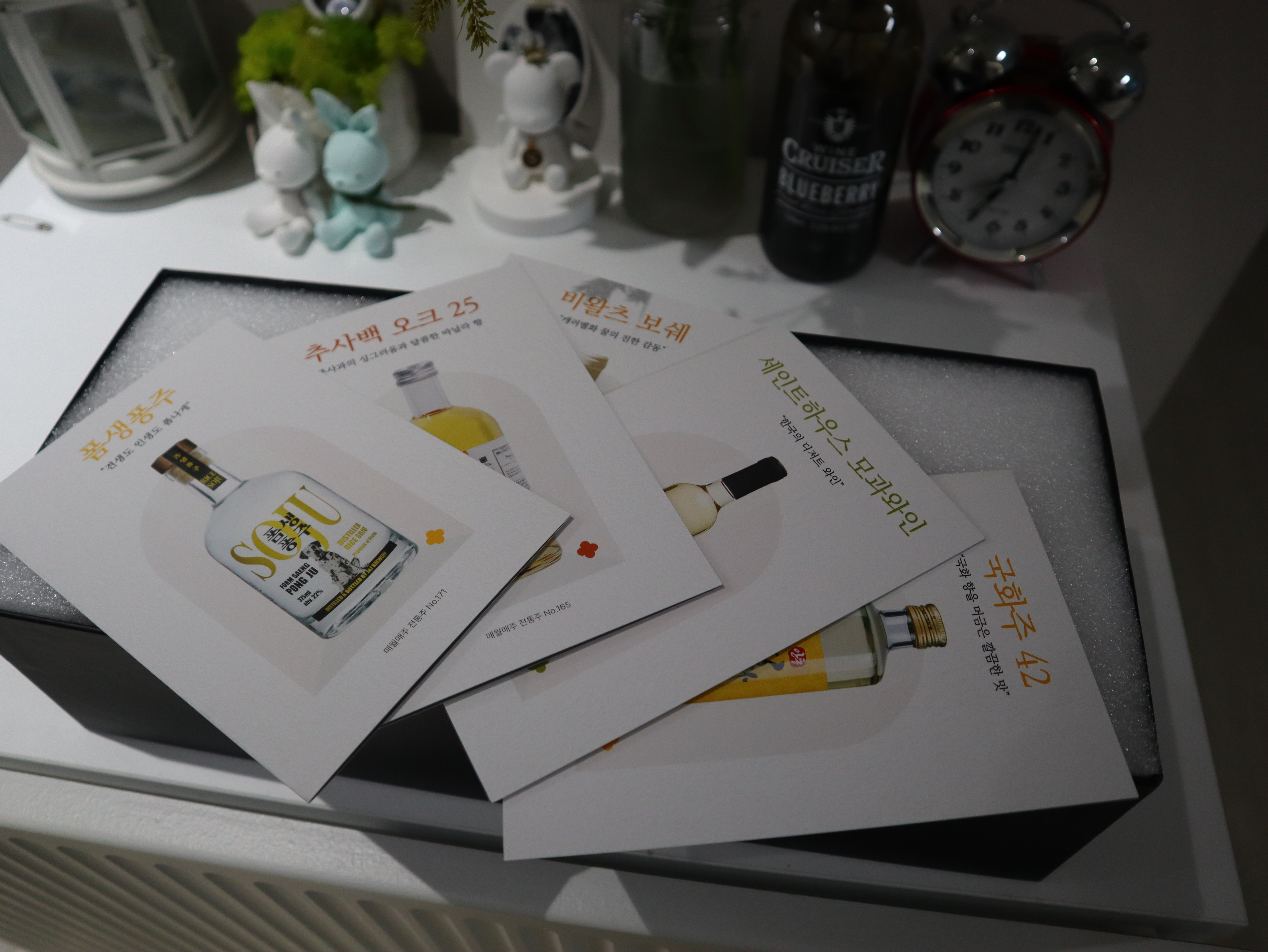 폼생포무, 추사백 오크25, 비왈츠보쉐, 세인트하우스 모과와인, 국화주 42