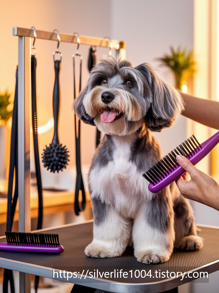 강아지 털 관리 꿀팁! 빗질부터 미용까지 완벽 정리
