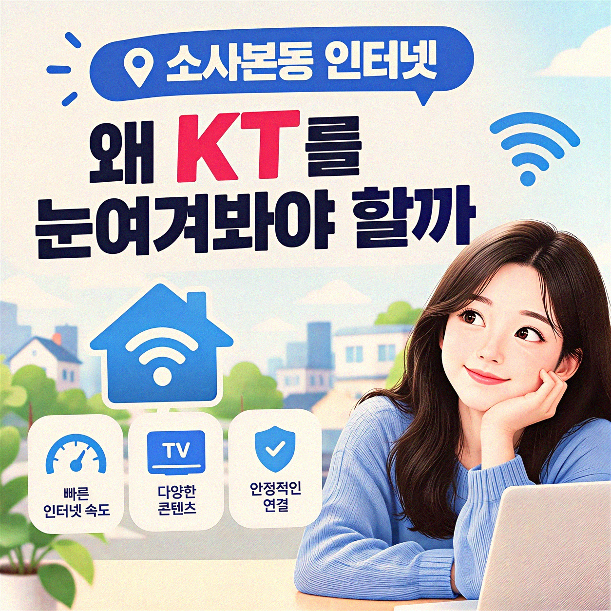 부천 소사본동에서 초고속 인터넷, 어디가 좋을까