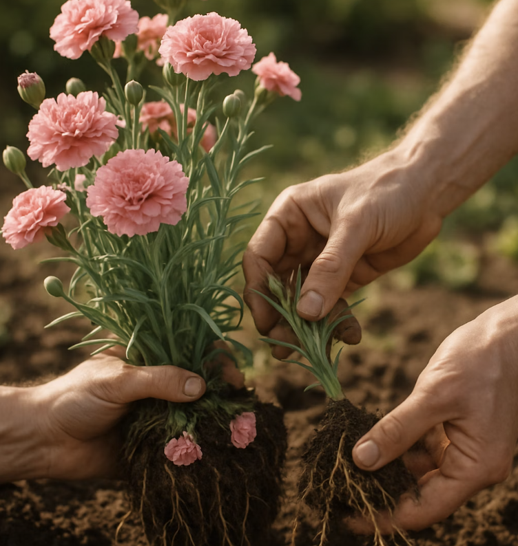 정원을 넓히는 즐거움, 꺾꽂이와 포기나누기
