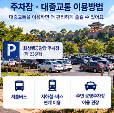 수원화성문화제 무료입장과 방문 전 확인사항