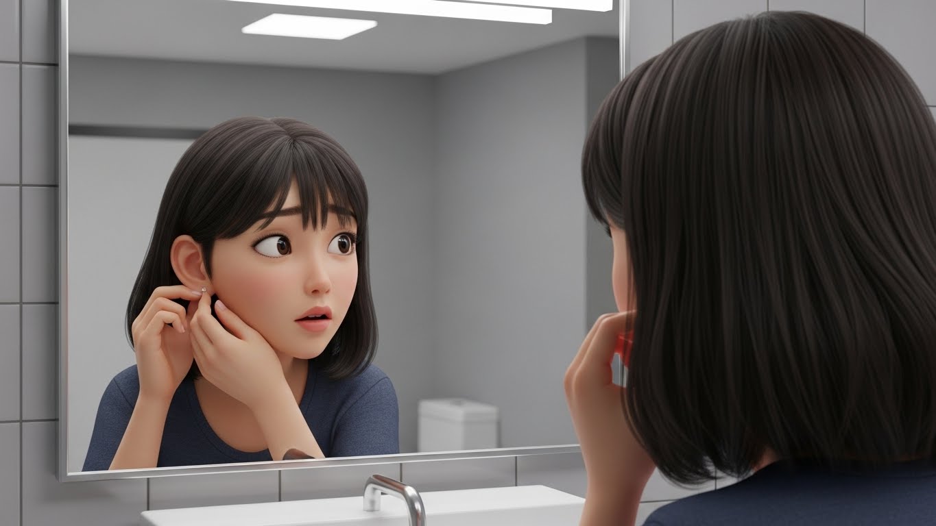 귓볼 몽우리 자가진단, 피지낭종 수술 보험, 귀 피지낭종 병원