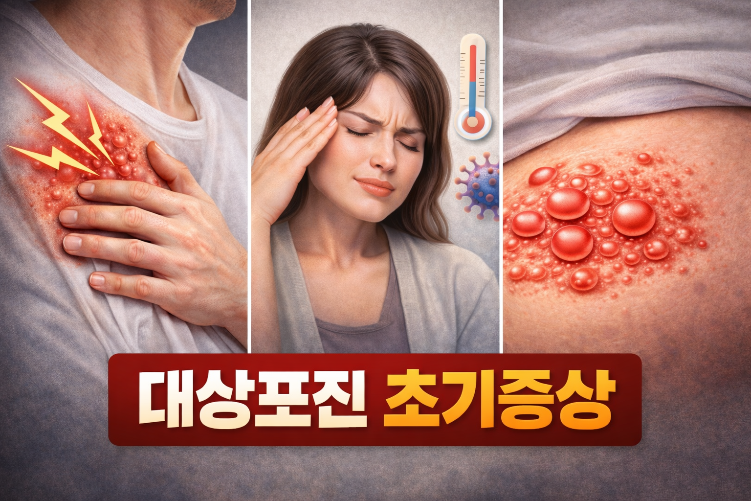 대상포진 초기증상