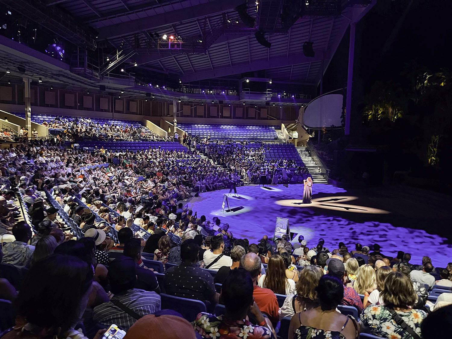 하와이 폴리네시안 센터 하쇼 공연