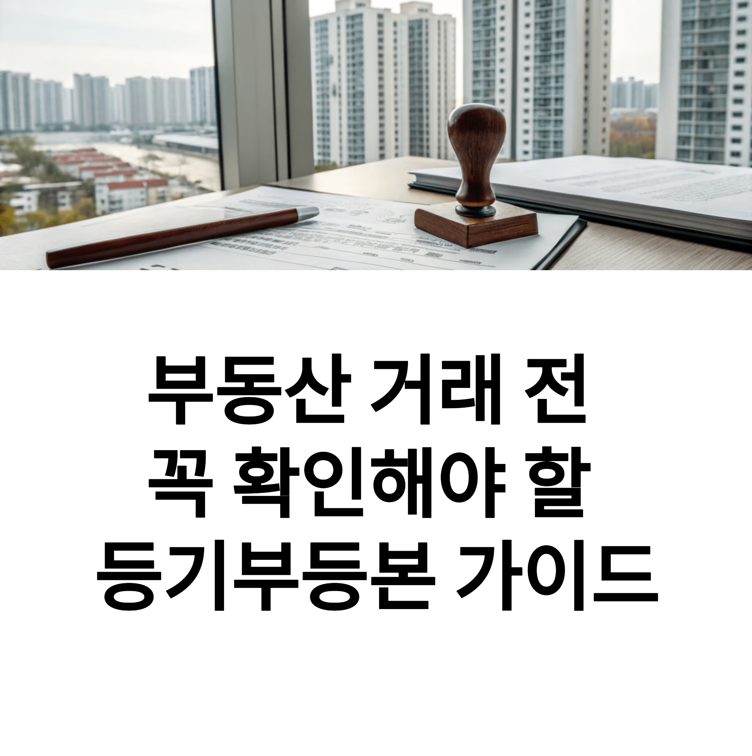 부동산 등기부등본 발급 방법