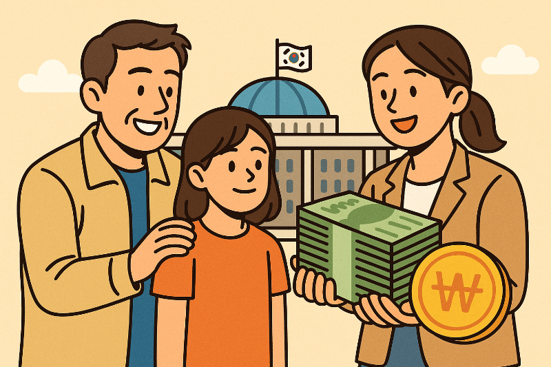 2025년 민생회복지원금 미성년자 신청 조건|부모·청소년 필독 수혜 기준과 지급 대상 총정리