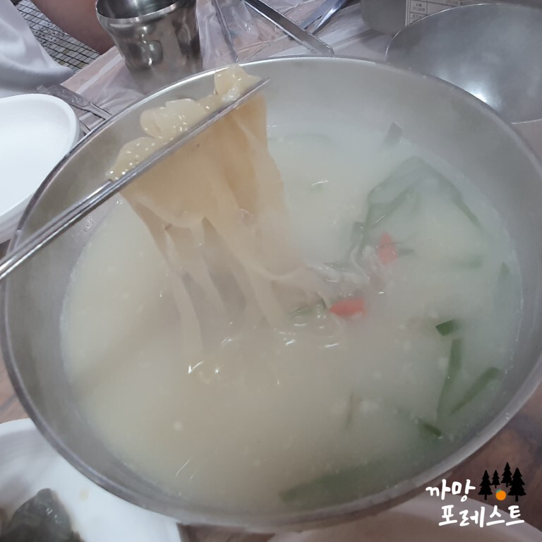 제주 성읍 칠십리 꿩 감자국수