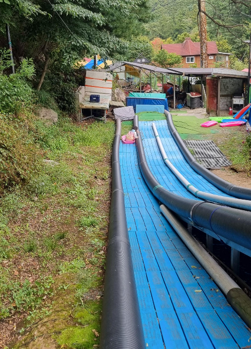 유명산라온캠핑장/ 사계절썰매장