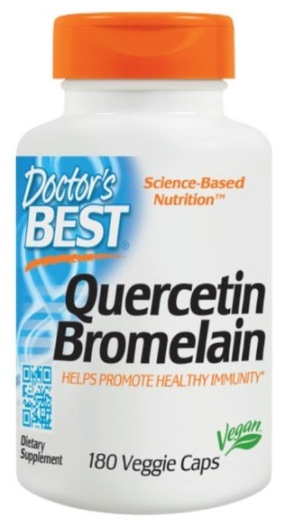닥터스베스트 퀘르세틴 브로멜라인 베지 캡 180정