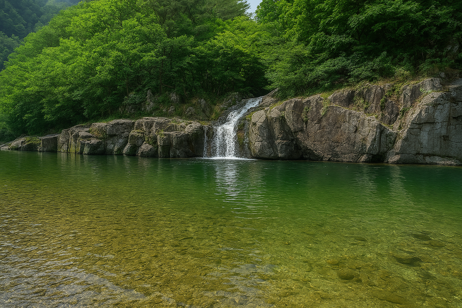 가평 가평천 사진