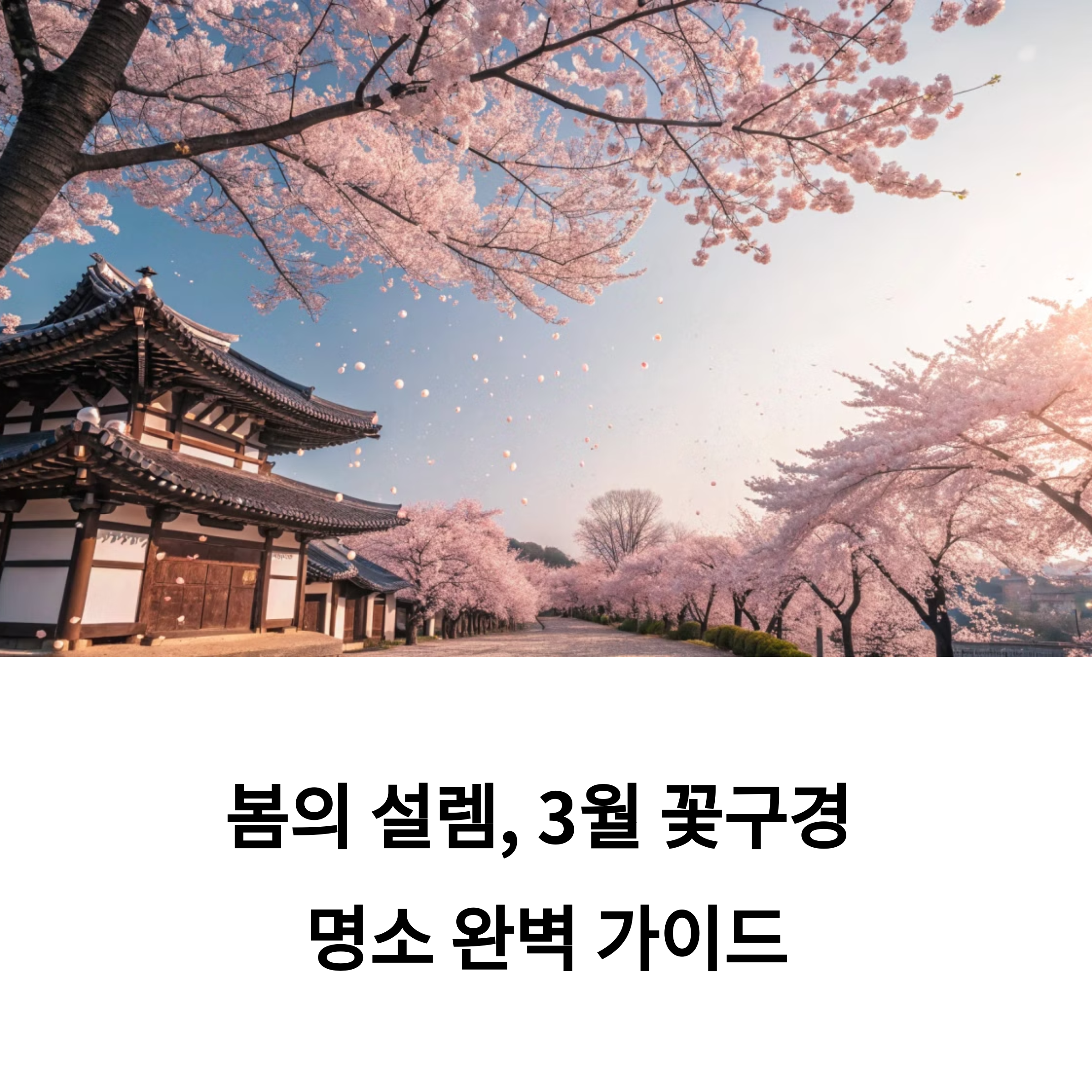 3월 꽃구경 어디로 갈까? 창원 충혼탑 목련 개화시기 완벽정리