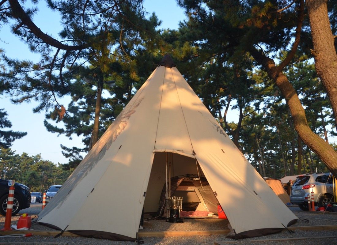 몽산포오토캠핑장 태안 차박 카라반