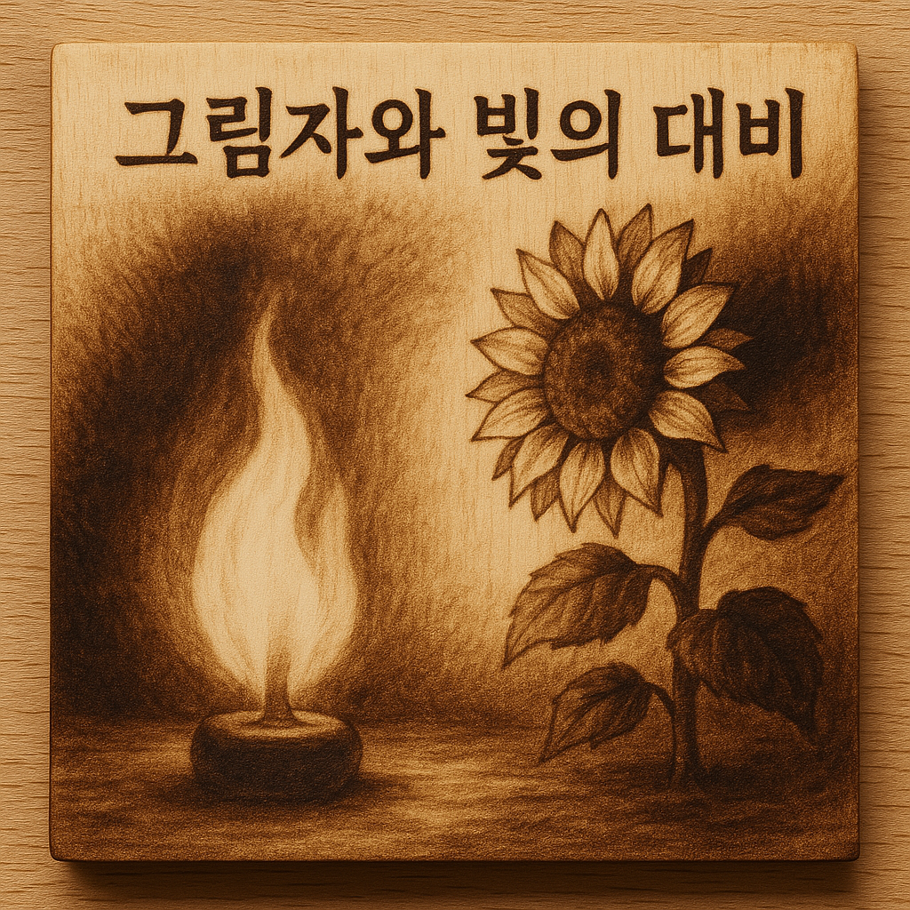 그림자와 빛의 대비