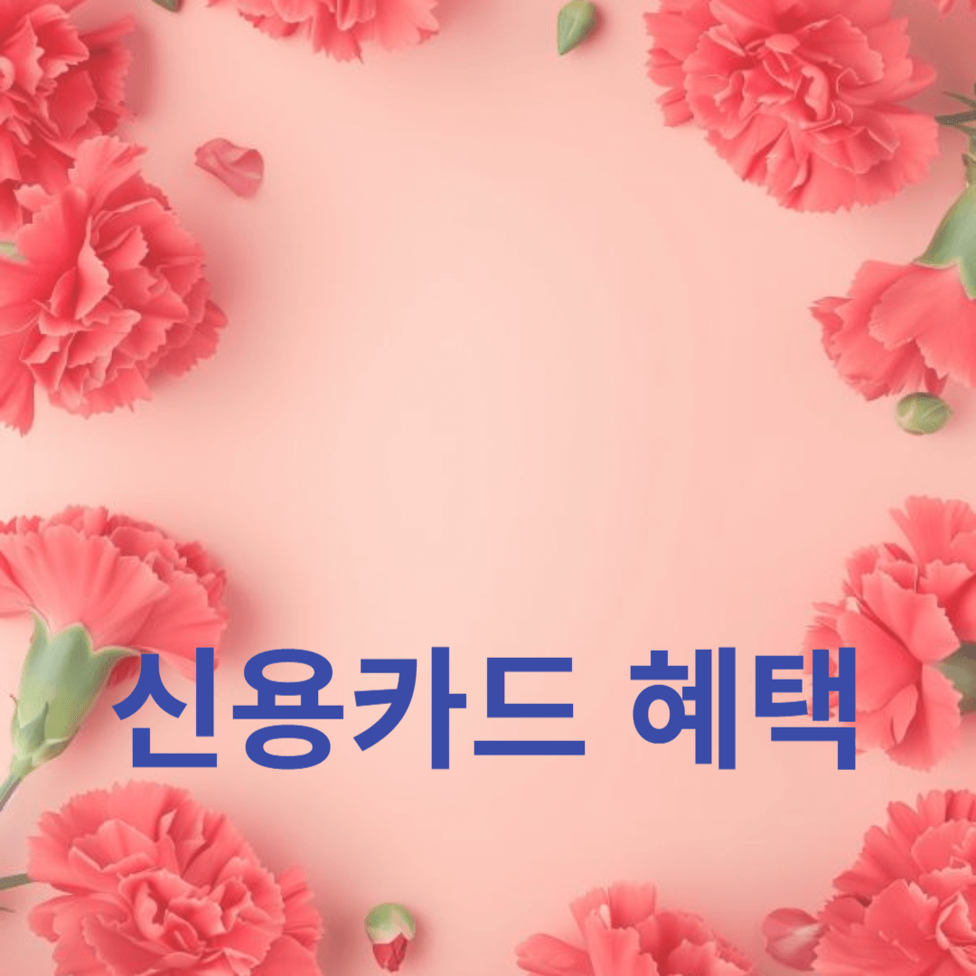 신용카드 혜택 최대한 누리는 사용법 가이드