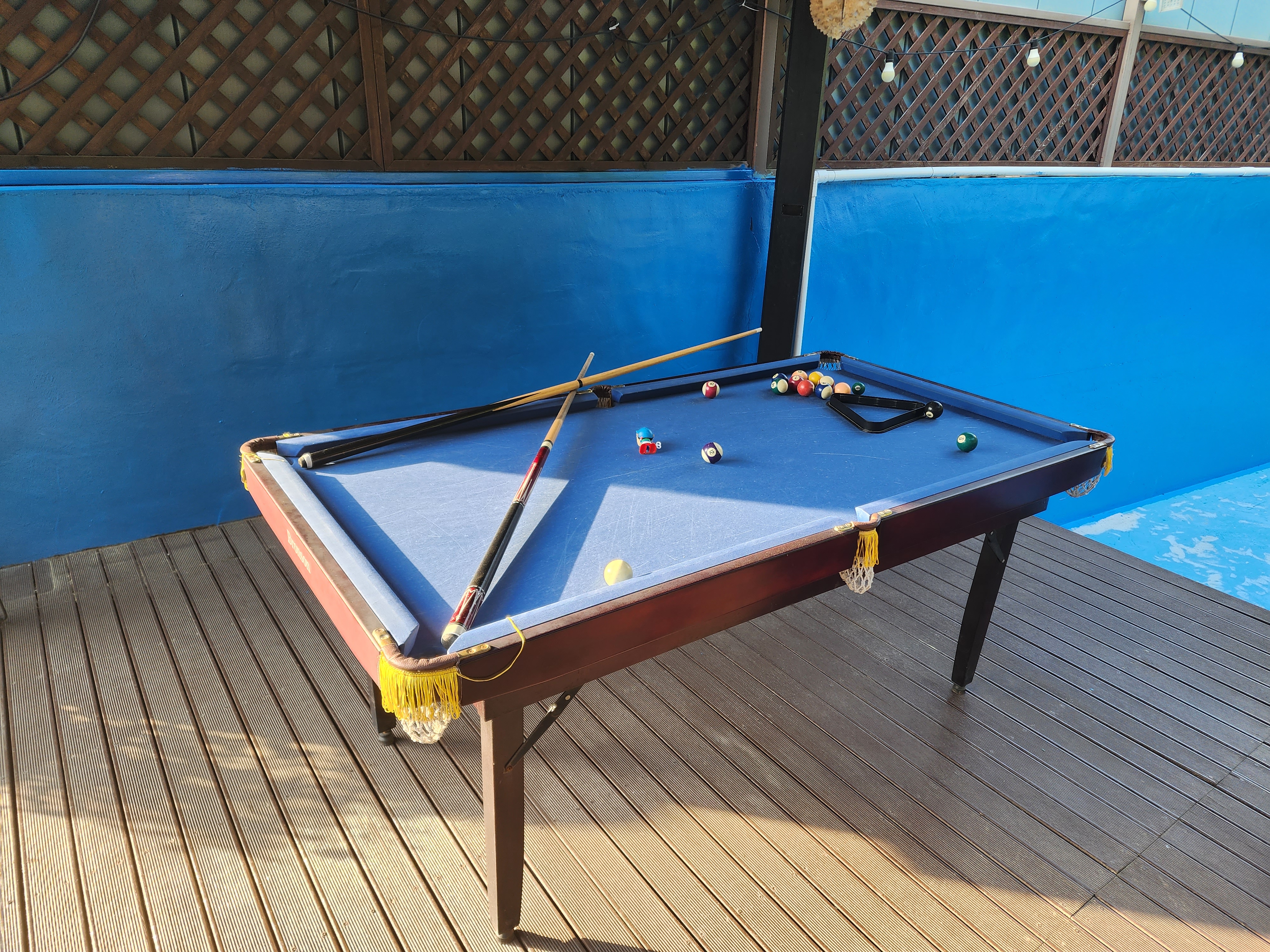 쉴만한 물가 펜션 놀거리 포켓볼