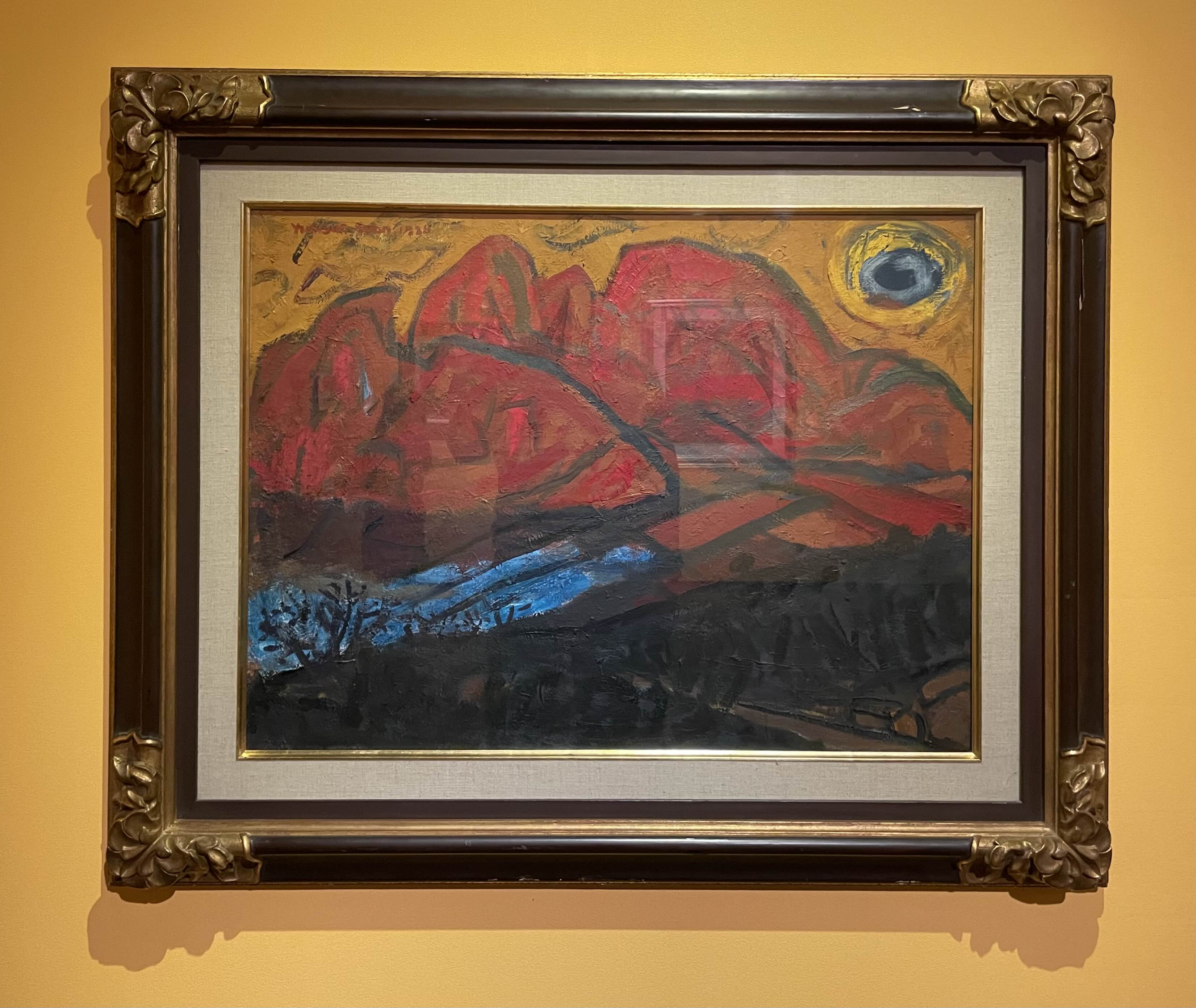 임직순-외설악이 보이는 풍경 (1986, 캔버스에 유채)