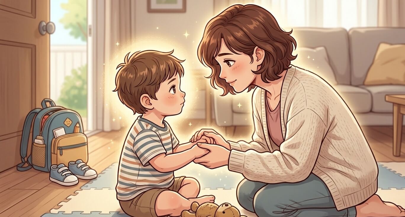 어린이집 등원 거부하는 두 돌 아기, 심리적 안정감을 주는 대화법