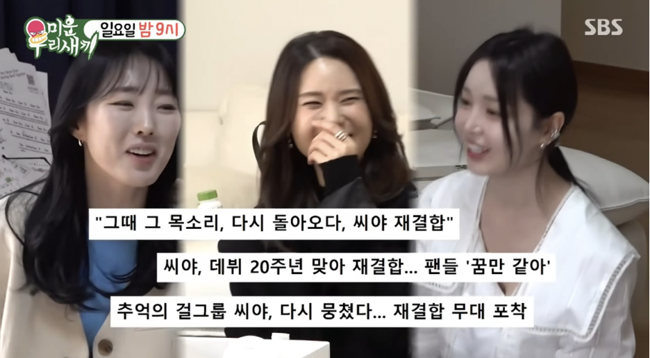 가수 이보람 씨야