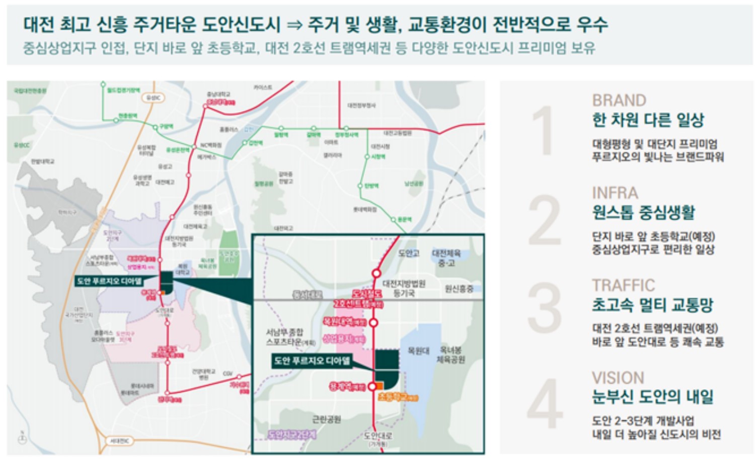 도안푸르지오 디아델 분양가, 모델하우스, 모집공고, 평면도, 홈페이지