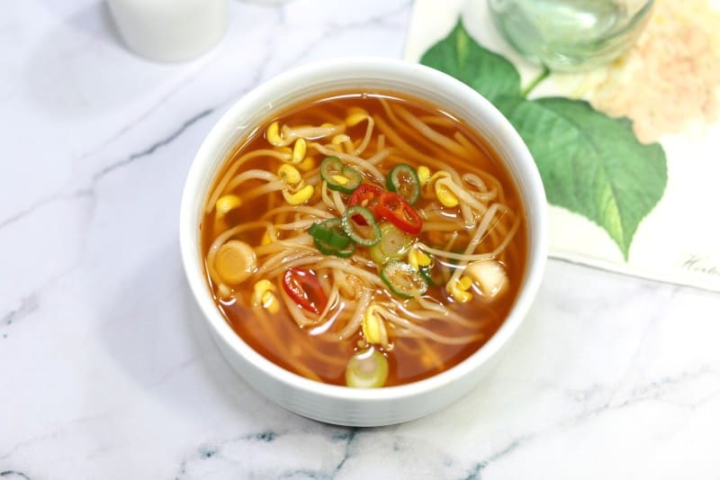 매운 콩나물국