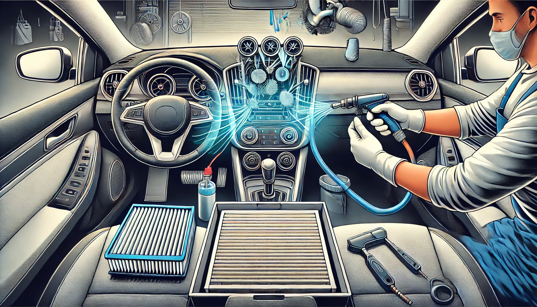 자동차 에어컨 청소