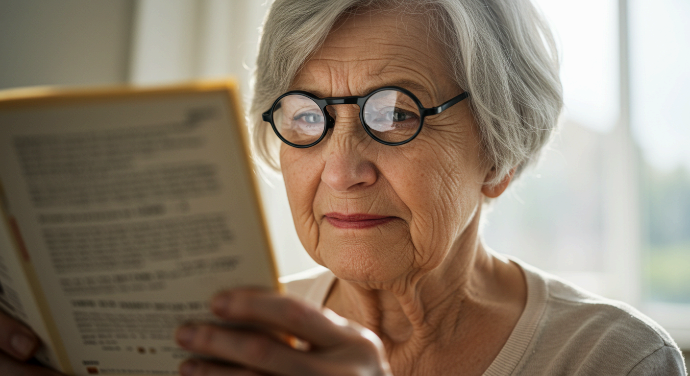 황반변성 증상&amp;#44; 책 읽기&middot;운전이 힘들어집니다