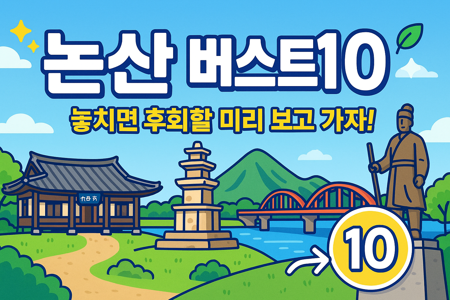 논산 가볼만한곳 베스트10