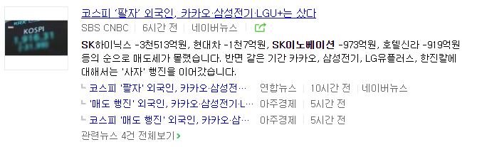 SK이노베이션 주가