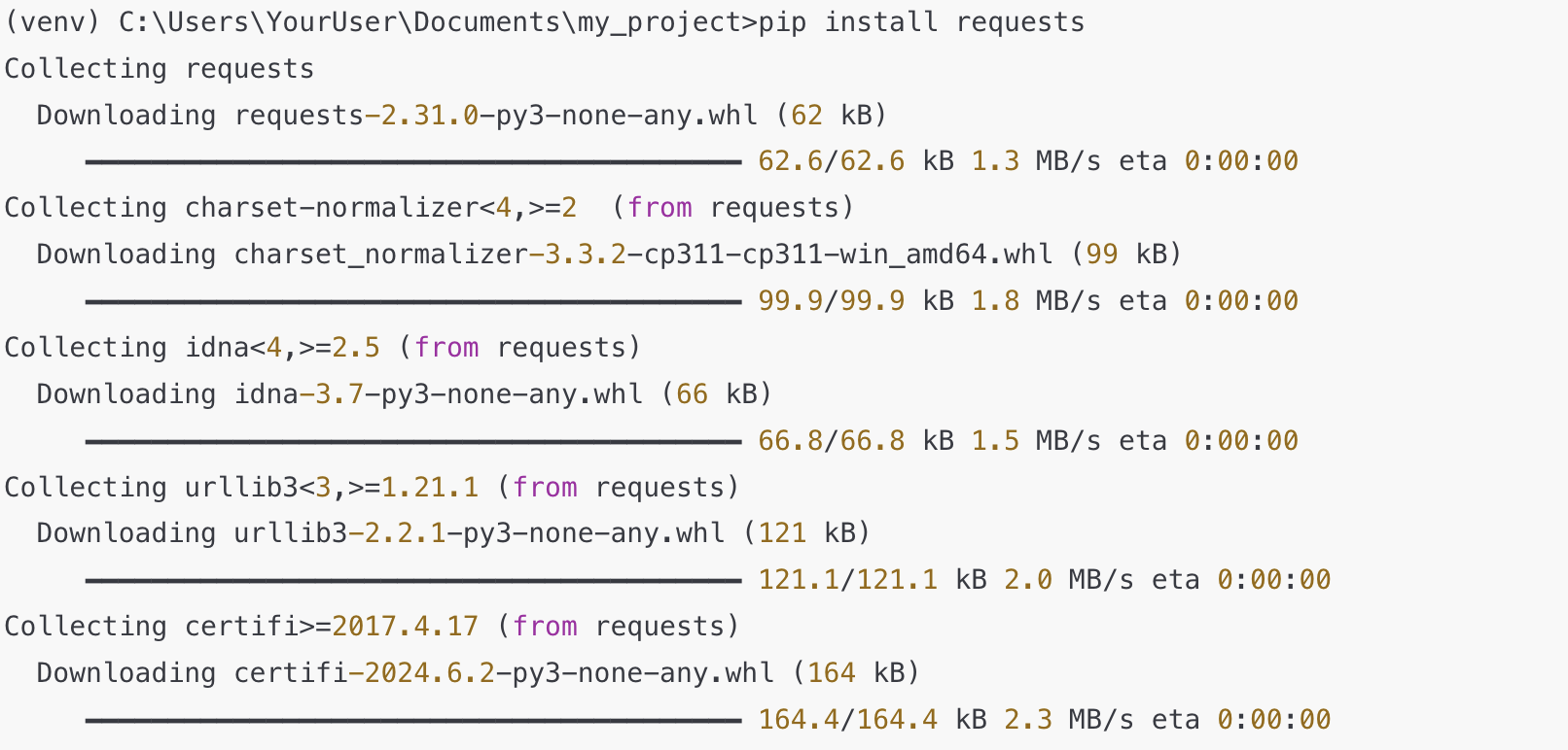 파이썬 가상환경
