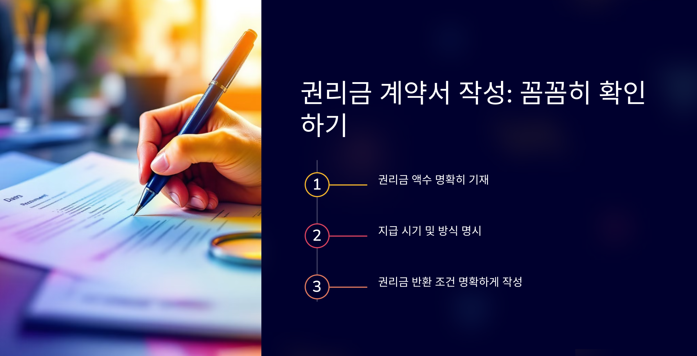 권리금 계약시 확인사항