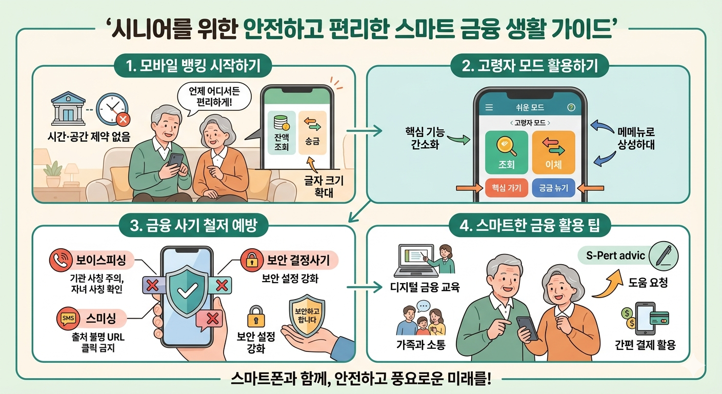 스마트폰으로 시작하는 시니어 모바일 뱅킹