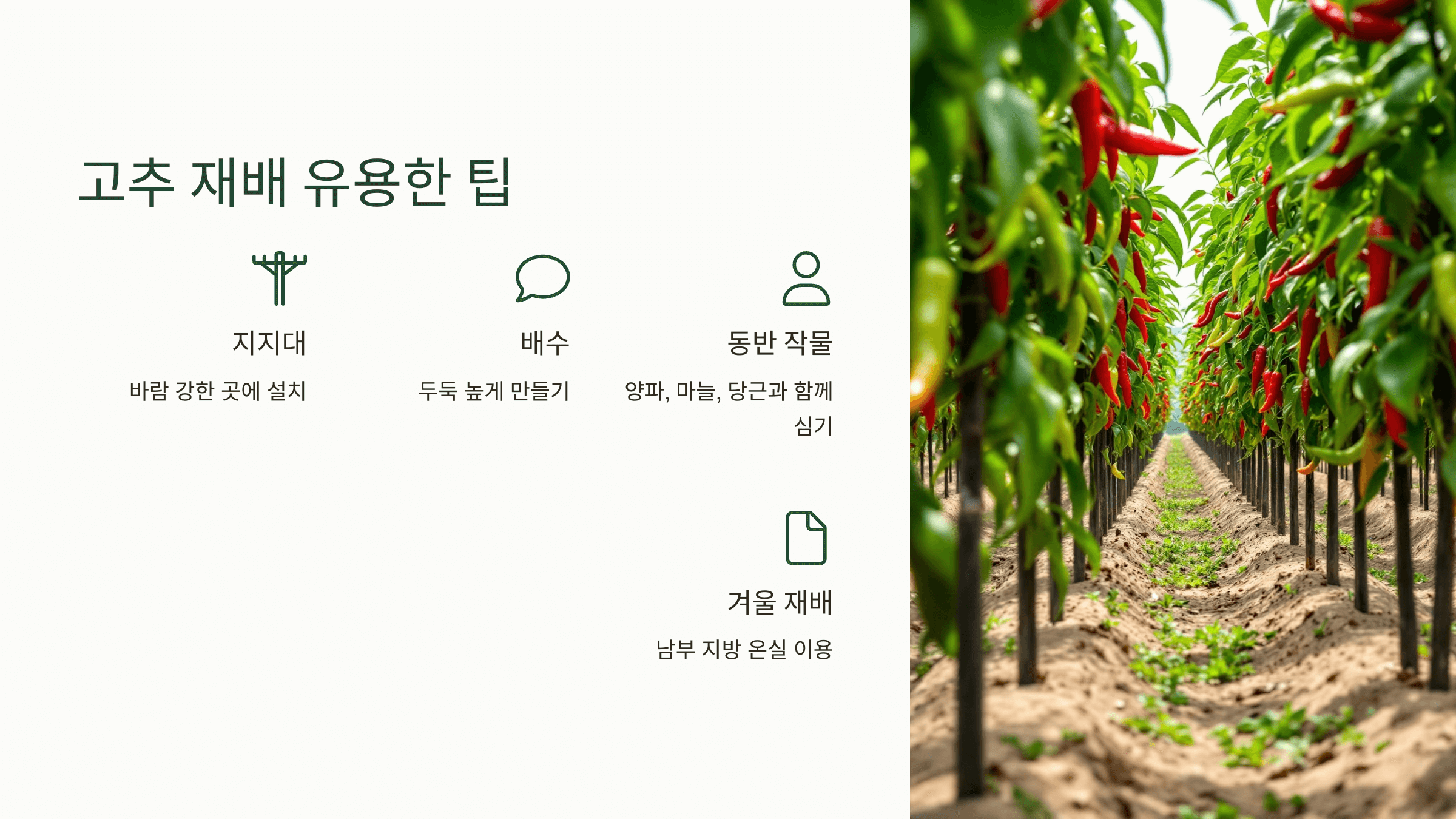 고추 사진입니다.