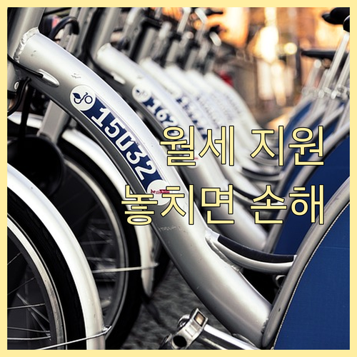 청년 월세 지원, 놓치면 손해! 신청..