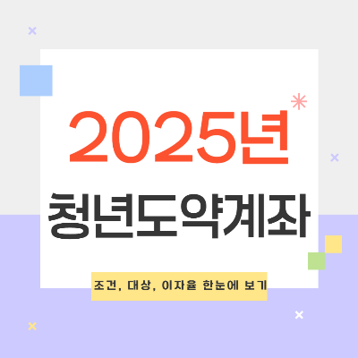 2025년 청년도약계좌