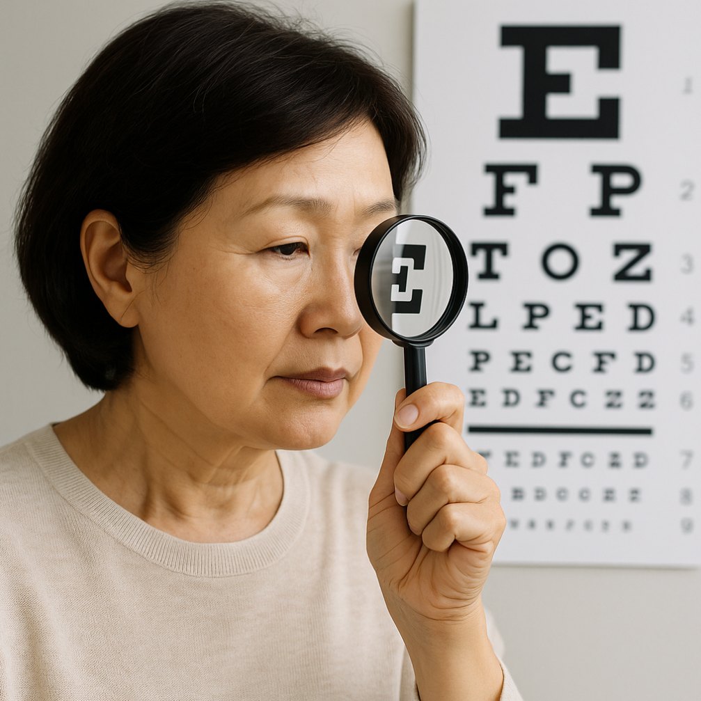 40대50대 눈 건강관리 사진