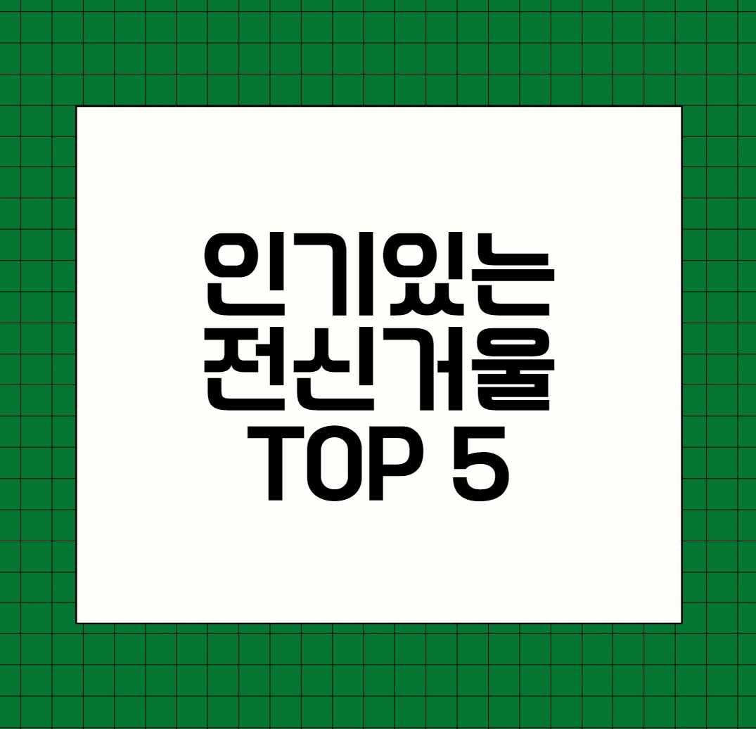인기있는 전신거울 추천