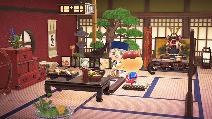 동물의숲 해피홈 파라다이스 탁호의 별장꾸미기