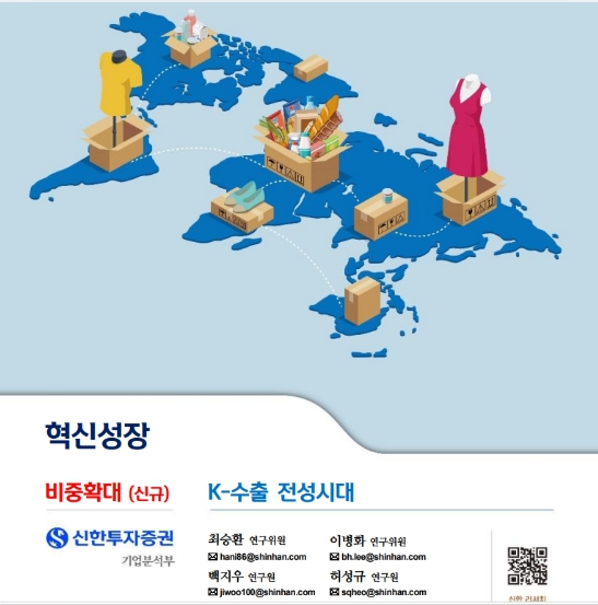 K-수출 전성시대 신한투자증권 레포트