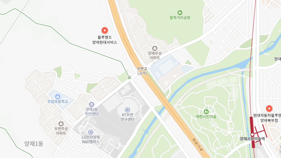 서울 서초구 민간 자동차 검사소 위치