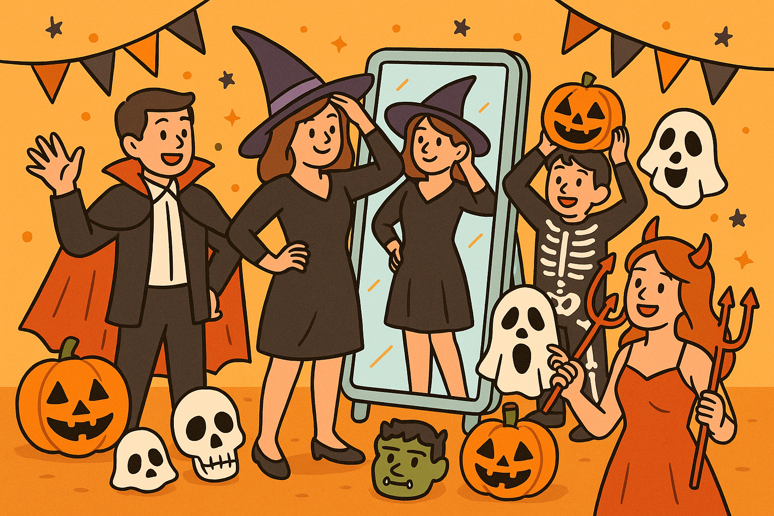 할로윈 시즌이 다가오면서 코스프레 고민하는 사람들