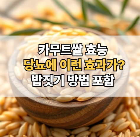 카무트쌀-효능-당뇨-효과-밥짓기-방법