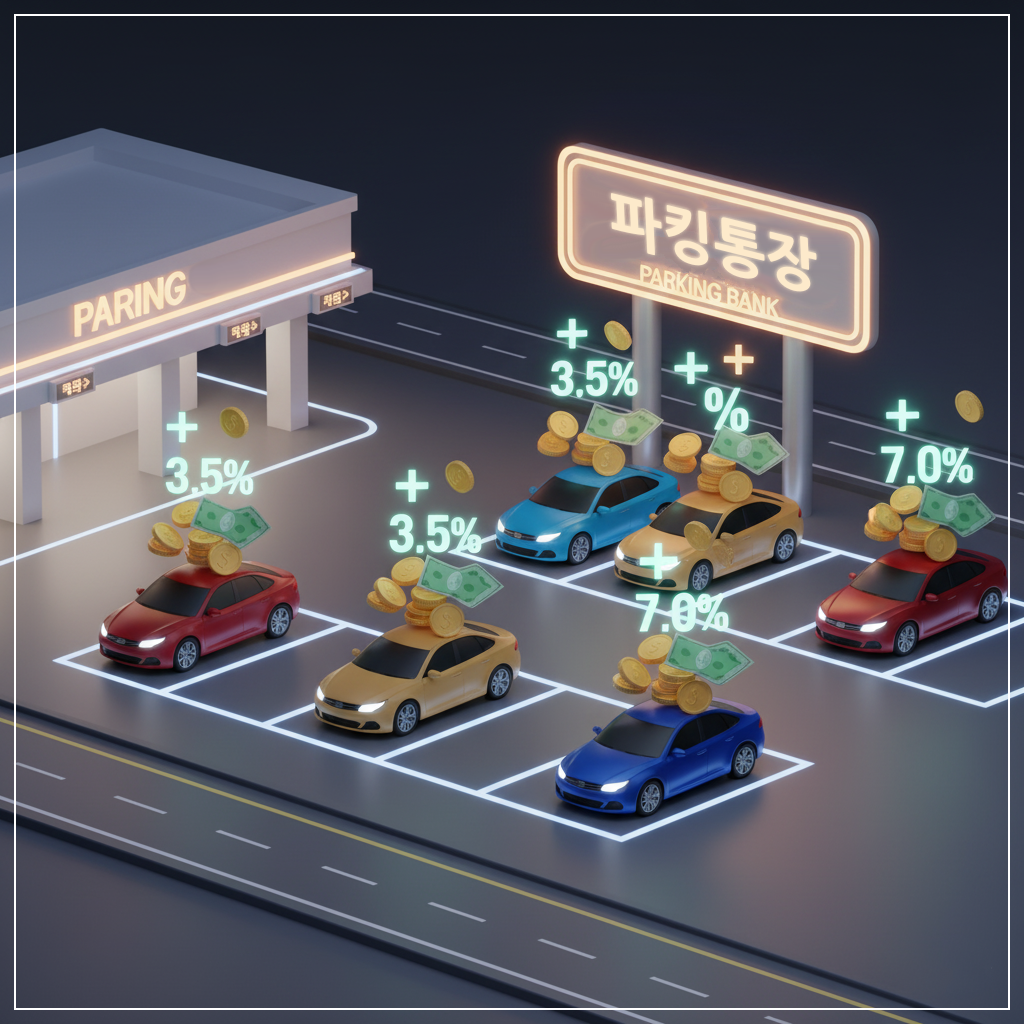 파킹통장 금리 비교 관련 이미지